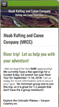 Mobile Screenshot of moab-rafting.com